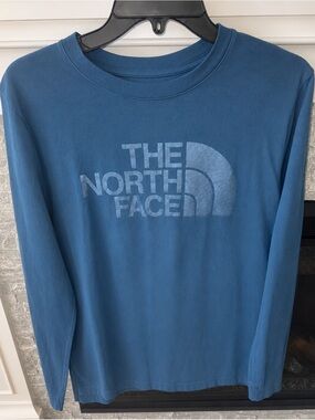 tee The North Face Half Dome Long Sleeve Tee in deep teal